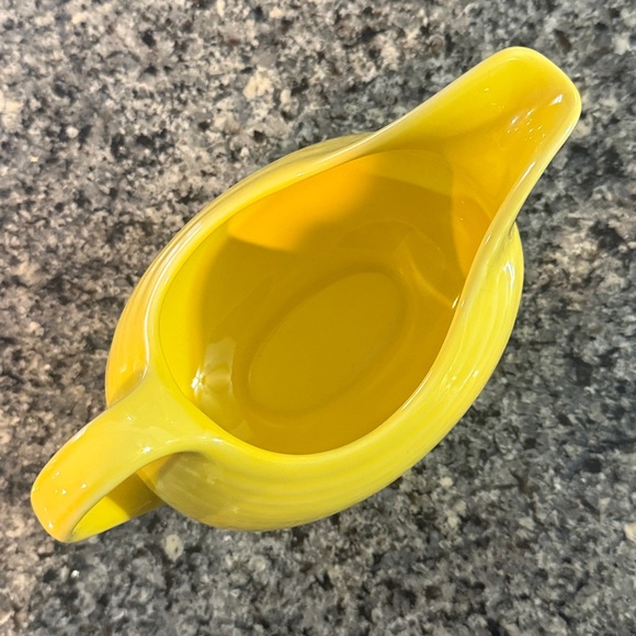 Fiesta Yellow Gravy Boat - Picture 2 of 5